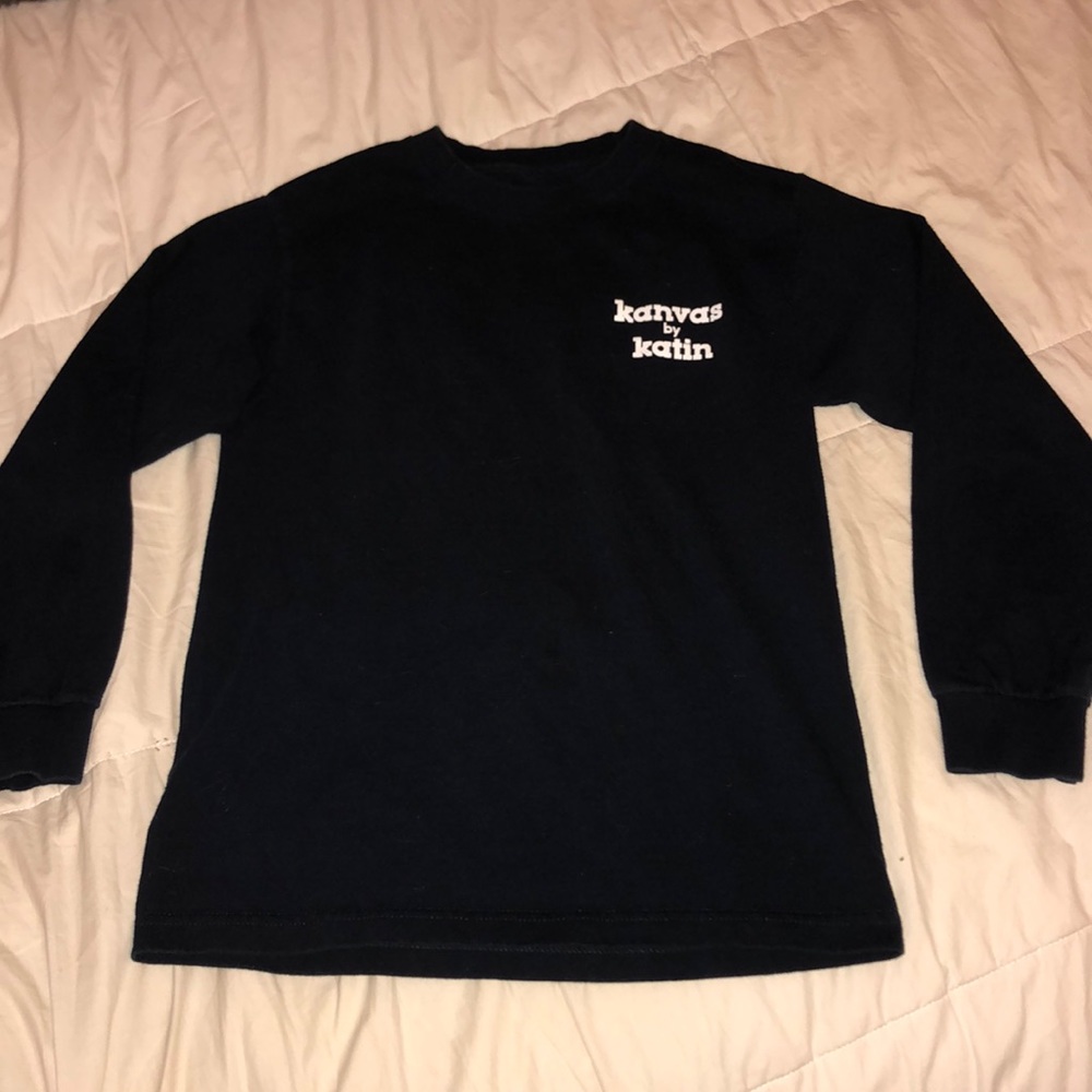 Kanvas by Katin navy blue long sleeve t-shirt